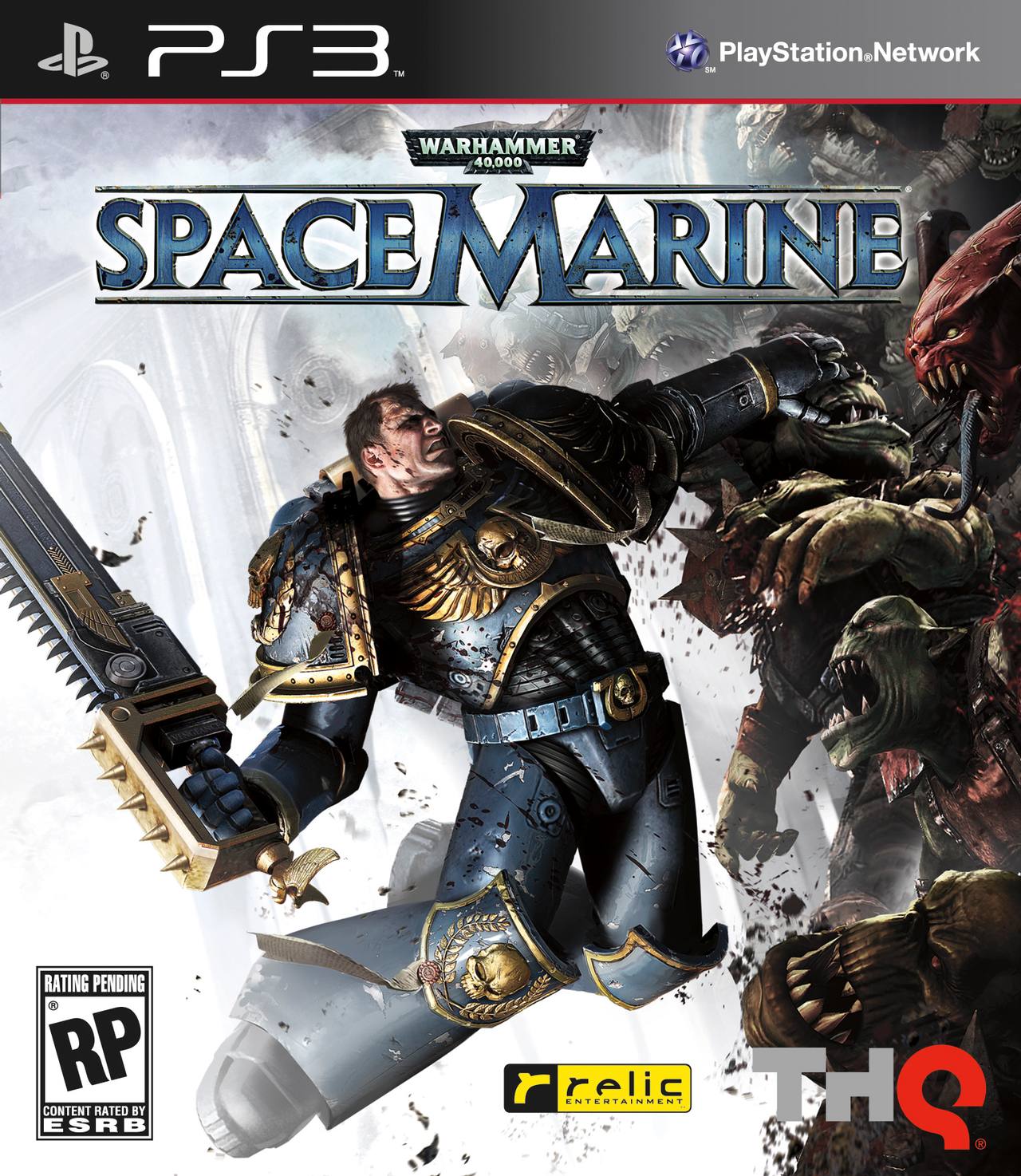 PS3 Space Marine Cover